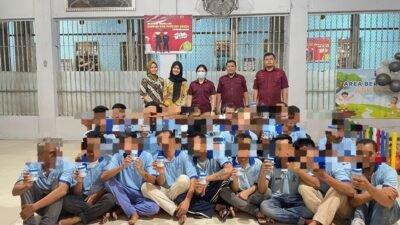 Cegah Gangguan Kamtib, Tim Satpos Patnal Kanwil Kemenkumham Sumut Sidak ke Rutan Kelas IIB Tanjung Pura