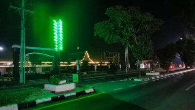 38 Persen Lampu Hias di Stabat Padam, Kadishub Langkat: Segera Diperbaiki