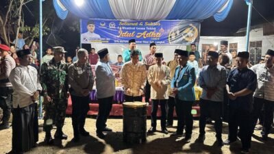 Ricky Anthony Buka Festival Gema Takbir Idul Adha 1446 H di Kecamatan Hinai