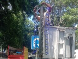 Lampu Hias di Stabat Padam, Kadishub: Banyak Kabel Putus Dipotong