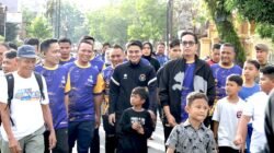 Ricky – Rico Jalan Santai Bersama Seribuan Warga Medan Petisah